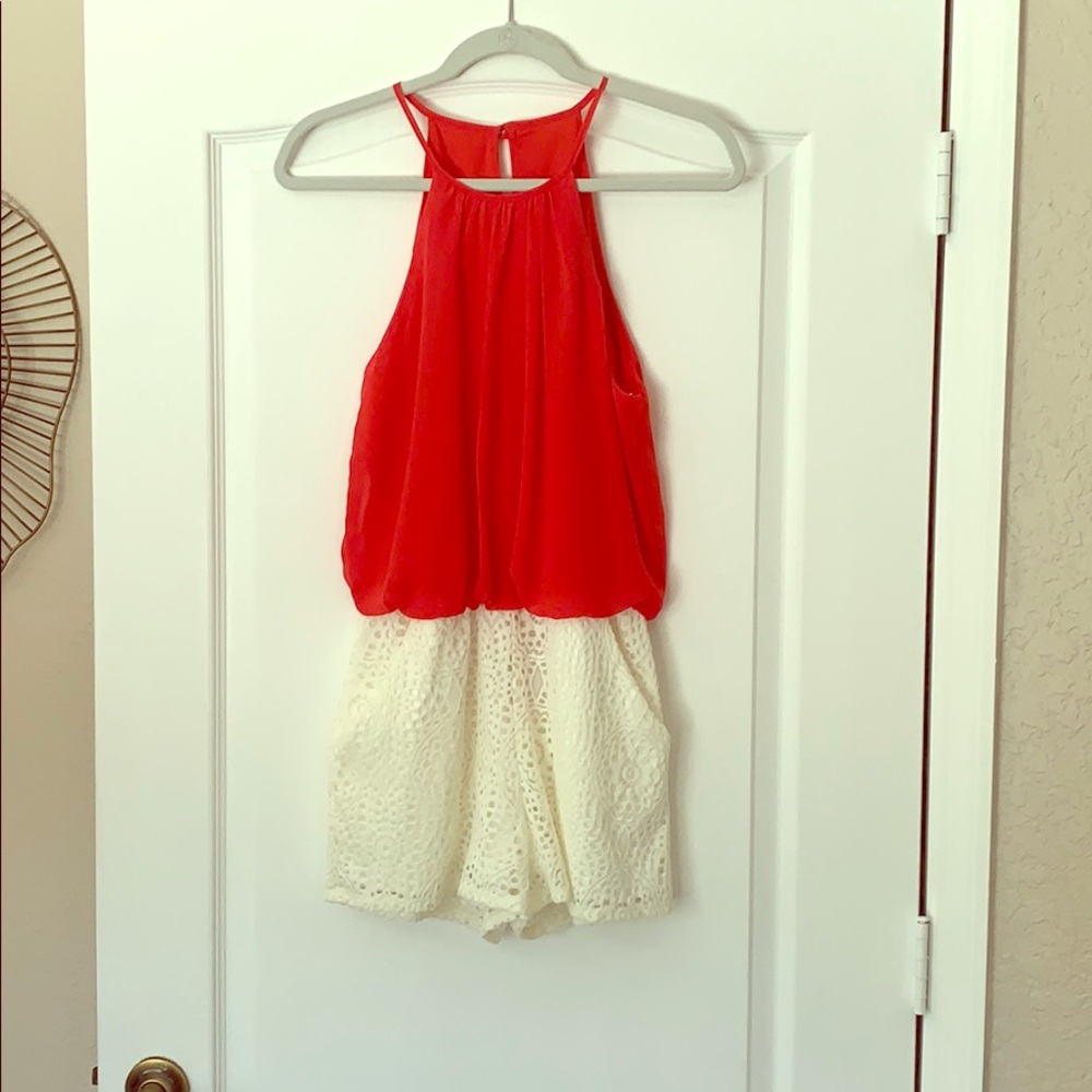 Halter Short Romper